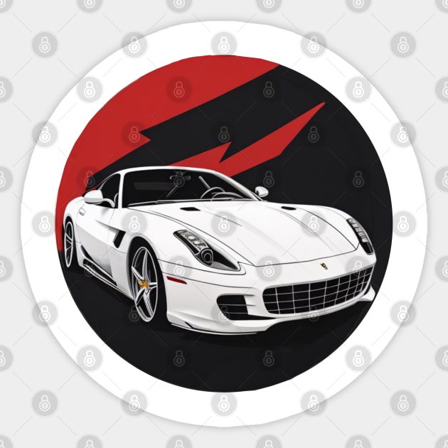 Ferrari 599 GTB GTO Sticker by Auto-apparel